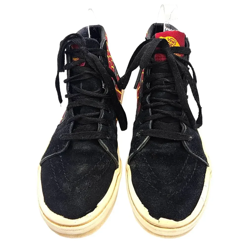 Vans Harry Potter Gryffindor Red, Gold, & Black Sk-8 Hi Kidcore Sneakers
